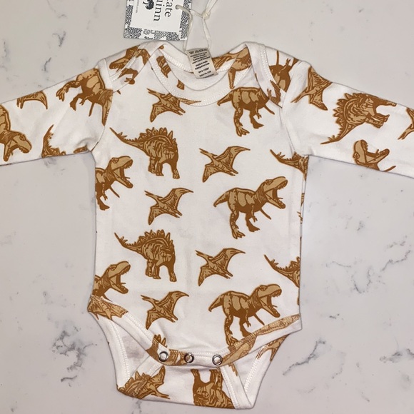 Kate Quinn Long Sleeve Dinosaur Bodysuit - Picture 1 of 4